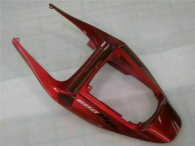 Rot Schwarz 2005-2006 Honda CBR600RR Motorrad Verkleidung