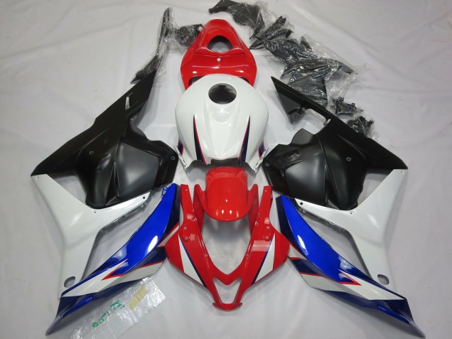 Weiß Rot Blau Schwarz OEM Stil 2009-2012 Honda CBR600RR Motorrad Verkleidung