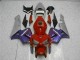 Rot Lila Grau 2005-2006 Honda CBR600RR Motorrad Verkleidung