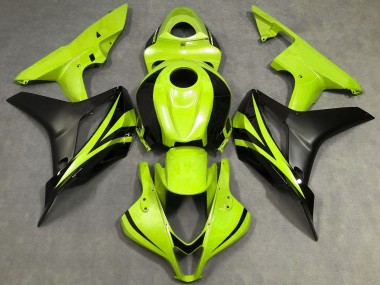 Neon Gelb Matt Schwarz OEM Stil 2007-2008 Honda CBR600RR Motorrad Verkleidung