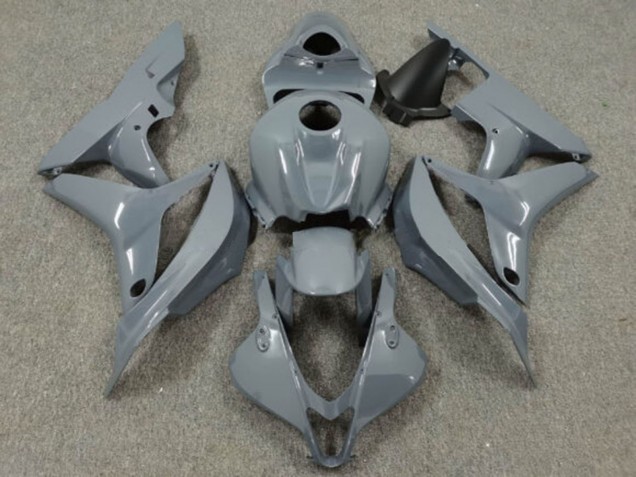 Glänzendes Nardo Grau 2007-2008 Honda CBR600RR Motorrad Verkleidung