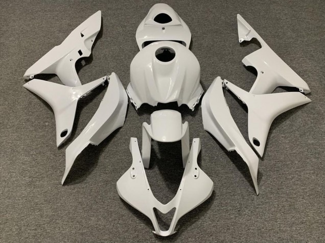 Glänzendes Weiß 2007-2008 Honda CBR600RR Motorrad Verkleidung