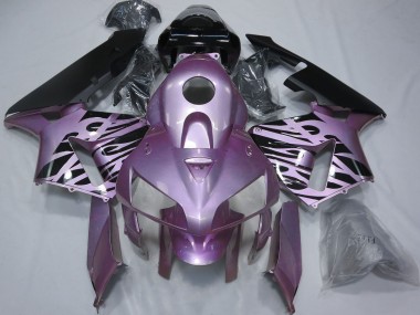 Rose Lila Flamme 2005-2006 Honda CBR600RR Motorrad Verkleidung