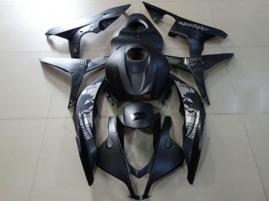 Matt Dunkel Blau 2007-2008 Honda CBR600RR Motorrad Verkleidung