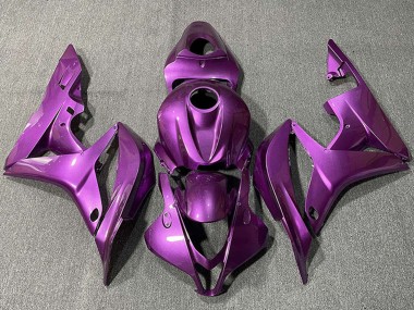 Violet Schlichtes 2007-2008 Honda CBR600RR Motorrad Verkleidung