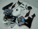 Weiß Schwarz Grün 2005-2006 Honda CBR600RR Motorrad Verkleidung