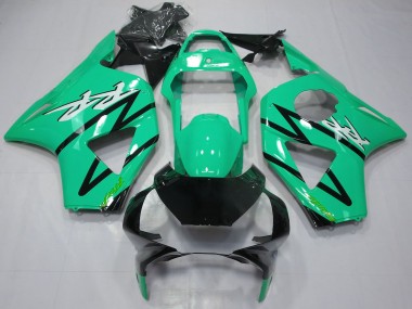 Blau Grün Blau Glänzendes Schwarz 2002-2003 Honda CBR954RR Motorrad Verkleidung