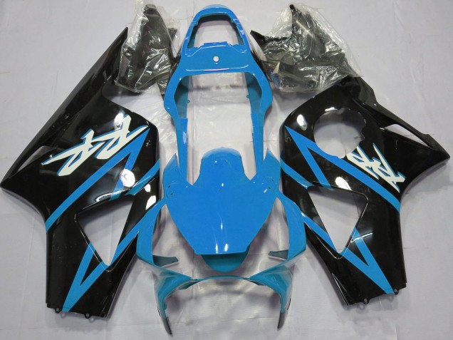 Schlichtes Hellblau Design 2002-2003 Honda CBR954RR Motorrad Verkleidung