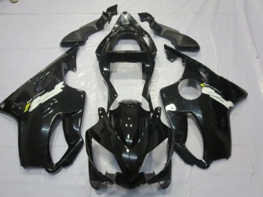 Glänzendes Schwarz 2001-2003 Honda CBR600 F4i Motorrad Verkleidung