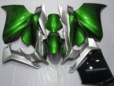 Silber Grün 2010-2016 Honda VFR 1200 Motorrad Verkleidung