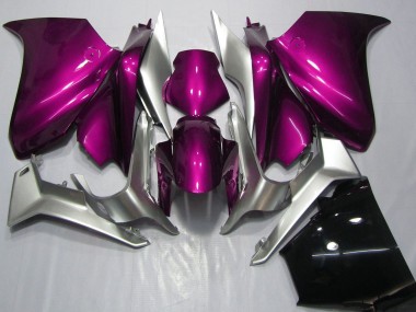 Silber Rosa 2010-2016 Honda VFR 1200 Motorrad Verkleidung