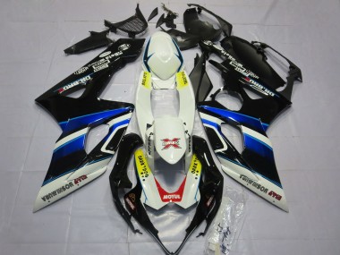 Weiß Blau Schwarz Gelb Rot Dunkel Dog 2005-2006 Suzuki GSXR 1000 Motorrad Verkleidung