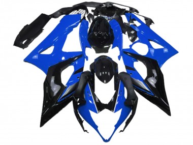 Blau Glänzendes Schwarz 2005-2006 Suzuki GSXR 1000 Motorrad Verkleidung