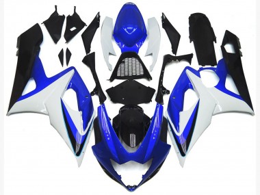 Weiß Rot Blau Gelb 2005-2006 Suzuki GSXR 1000 Motorrad Verkleidung