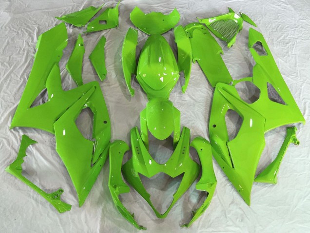 Glänzendes Grün 2005-2006 Suzuki GSXR 1000 Motorrad Verkleidung