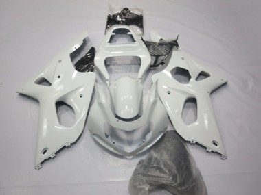 Glänzendes Weiß 2000-2002 Suzuki GSXR 1000 Motorrad Verkleidung