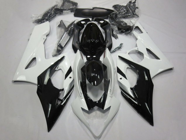 Weiß Schwarz Silber 2005-2006 Suzuki GSXR 1000 Motorrad Verkleidung