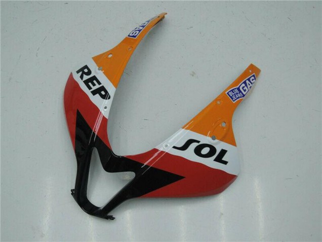 Orange Weiß Rot Glänzendes Schwarz Repsol 2007-2008 Honda CBR600RR Motorrad Verkleidung