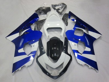 Weiß Blau Schwarz OEM Stil 2004-2005 Suzuki GSXR 600 / GSXR 750 Motorrad Verkleidung