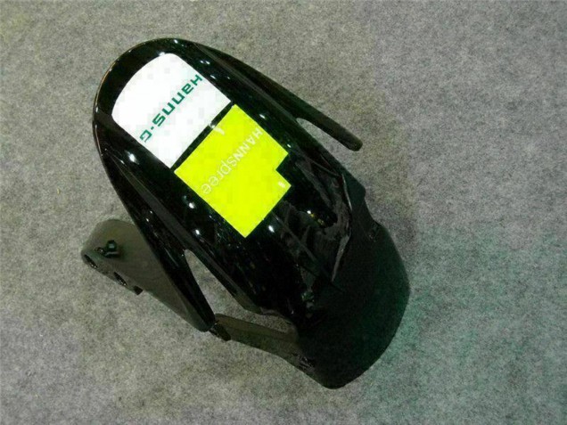 Weiß Grün Glänzendes Schwarz Hannspree 2007-2008 Honda CBR600RR Motorrad Verkleidung