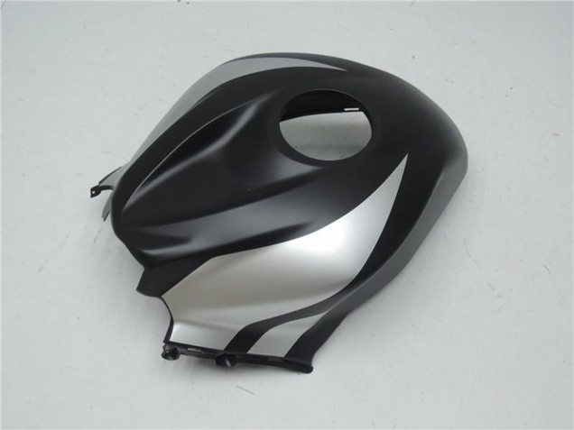 Matt Schwarz Silber Grau Repsol 2007-2008 Honda CBR600RR Motorrad Verkleidung