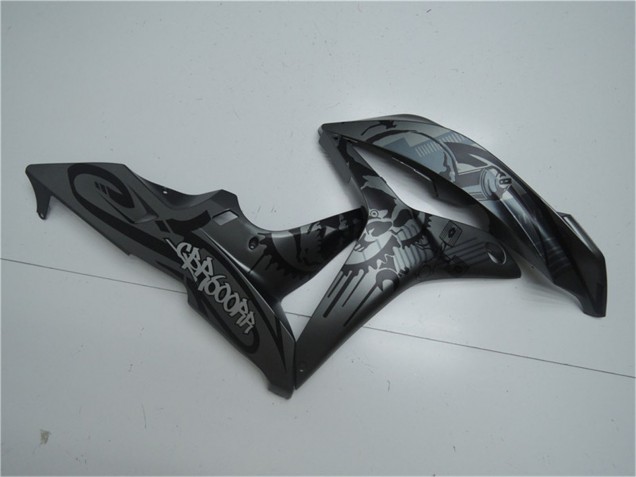 Matt Schwarz Graffiti 2007-2008 Honda CBR600RR Motorrad Verkleidung