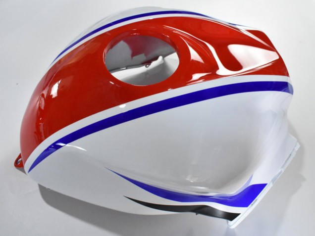Weiß Rot Blau 2009-2012 Honda CBR600RR Motorrad Verkleidung Kit