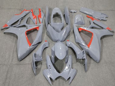 Nardo Grau und Rotmen 2006-2007 Suzuki GSXR 600 / GSXR 750 Motorrad Verkleidung