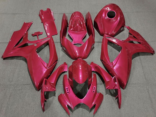 Perl Rosa 2011-2024 Suzuki GSXR 600 / GSXR 750 Motorrad Verkleidung