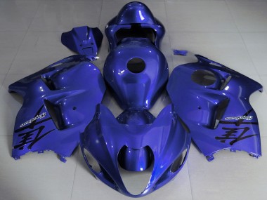 Glänzendes Blau 1996-2007 Suzuki GSXR 1300 Motorrad Verkleidung