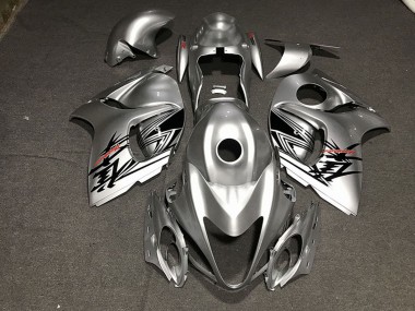 Flüssiges Silber Rot 2008-2020 Suzuki GSXR 1300 Motorrad Verkleidung
