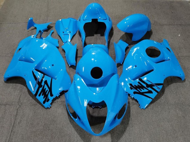 Sky Blau 1996-2007 Suzuki GSXR 1300 Motorrad Verkleidung