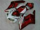 Weiß Rot Schwarz 2004-2005 Honda CBR1000RR Motorrad Verkleidung
