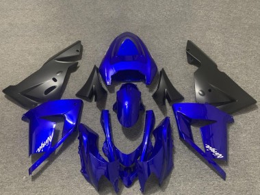Glänzendes Blau und Schwarz 2004-2005 Kawasaki ZX10R Motorrad Verkleidung