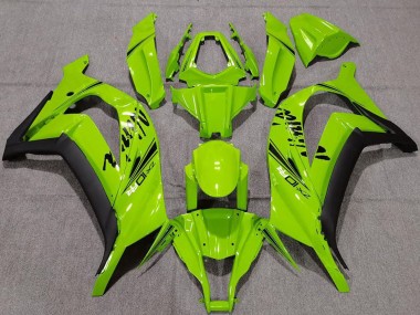 Grün Matt Schwarz 2011-2015 Kawasaki ZX10R Motorrad Verkleidung
