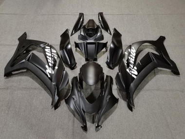 Matt Schwarz Weiß Ninja 2016-2020 Kawasaki ZX10R Motorrad Verkleidung