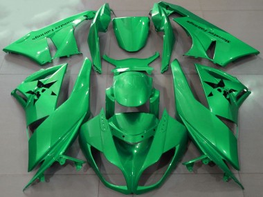 Grün 2009-2012 Kawasaki ZX6R Motorrad Verkleidung