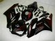 Glänzendes Schwarz Rot Flamme 2004-2005 Honda CBR1000RR Motorrad Verkleidung