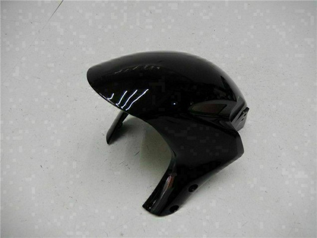 Glänzendes Schwarz Rot Flamme 2004-2005 Honda CBR1000RR Motorrad Verkleidung