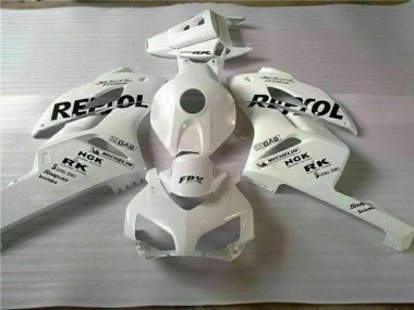 Weiß Schwarz Repsol 2004-2005 Honda CBR1000RR Motorrad Verkleidung