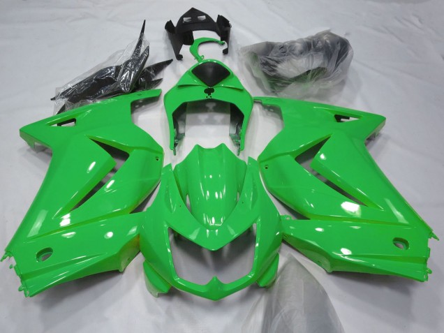 Grün 2008-2012 Kawasaki Ninja 250 Motorrad Verkleidung