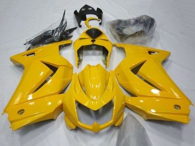 Gelb 2008-2012 Kawasaki Ninja 250 Motorrad Verkleidung