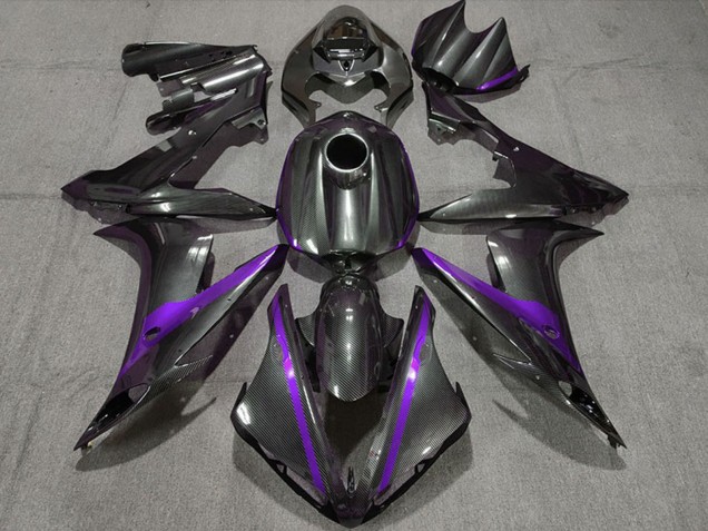 Carbonfaser Stil Lila 2004-2006 Yamaha R1 Motorrad Verkleidung