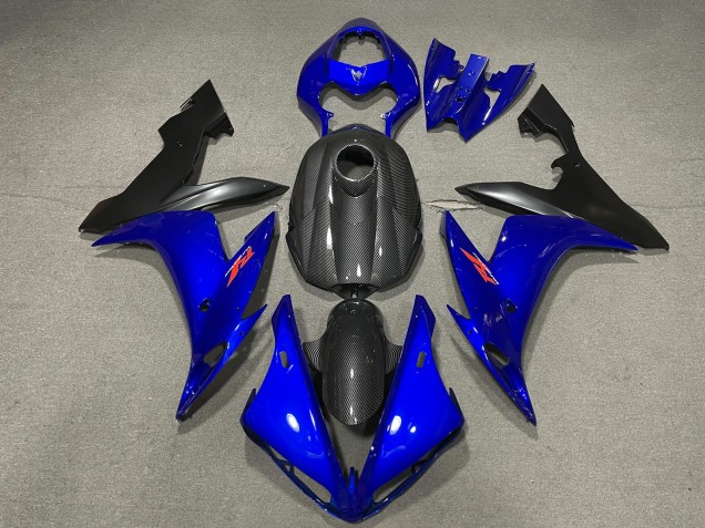 Carbonfaser Stil Blau 2004-2006 Yamaha R1 Motorrad Verkleidung