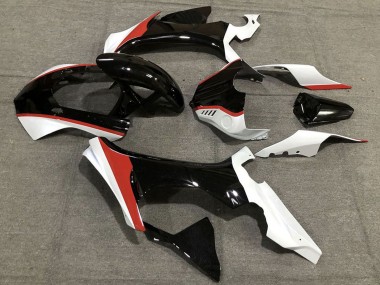Glänzendes Schwarz Weiß Rot 2015-2019 Yamaha R1 Motorrad Verkleidung