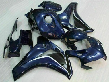 Dunkel Blau Glänzendes Schwarz 2008-2011 Honda CBR1000RR Motorrad Verkleidung