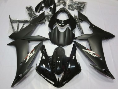 Glänzendes Schwarz Matt Schwarz 2004-2006 Yamaha R1 Motorrad Verkleidung