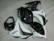 Weiß Glänzendes Schwarz 2008-2011 Honda CBR1000RR Motorrad Verkleidung