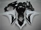 Weiß Glänzendes Schwarz 2008-2011 Honda CBR1000RR Motorrad Verkleidung