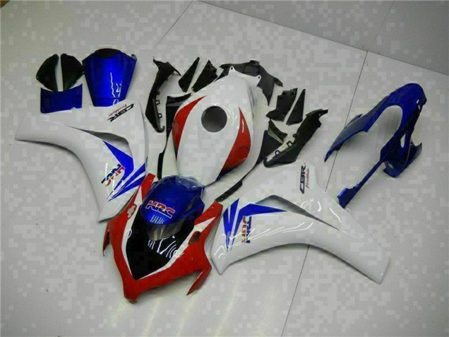 Weiß Rot Blau HRC 2008-2011 Honda CBR1000RR Motorrad Verkleidung